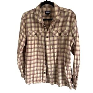 Patagonia Flannel Button Down, size large